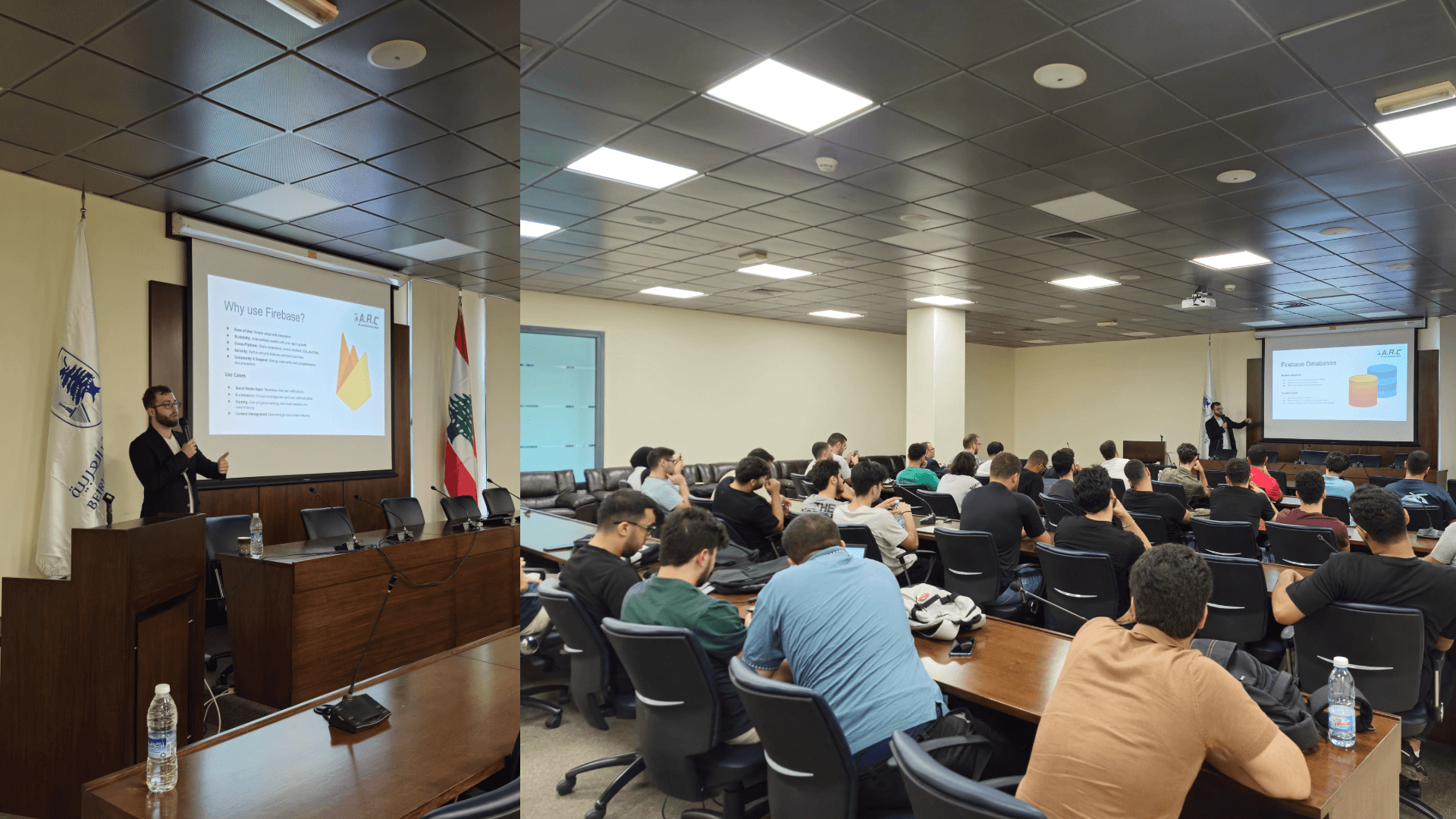 Firebase Workshop at Beirut Arab University