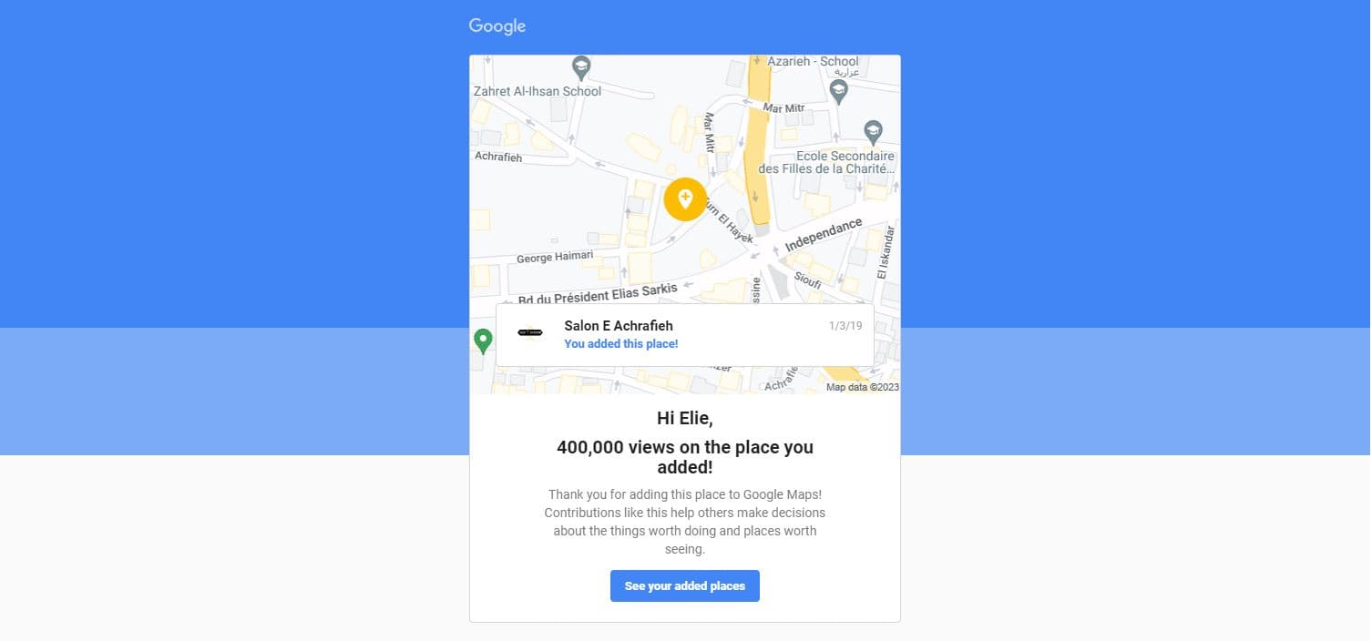 Salon E Achrafieh: From Obscurity to Google's Top Rank